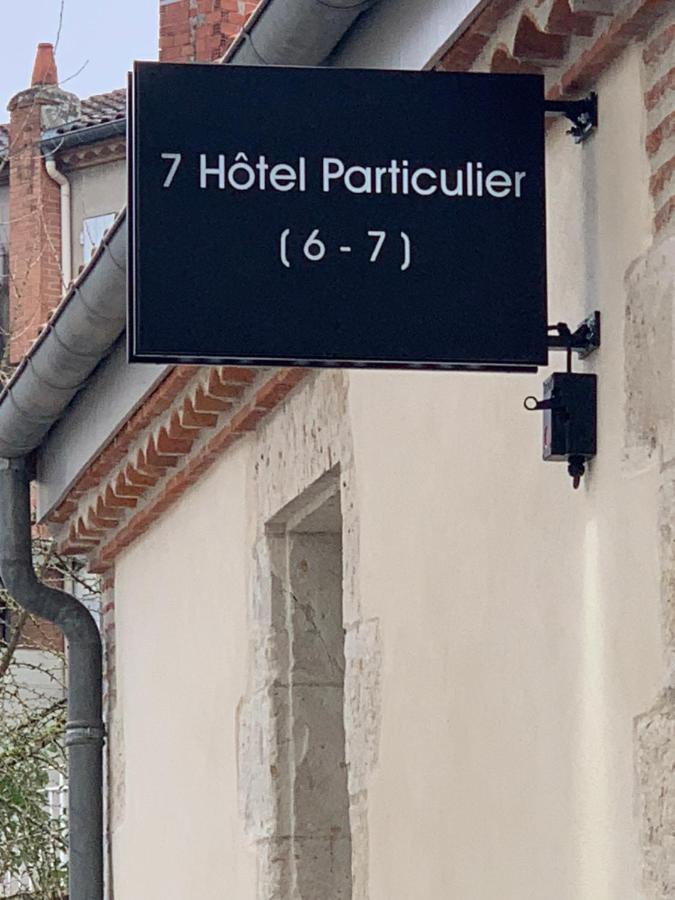 7 Hotel Particulier Agen Bagian luar foto